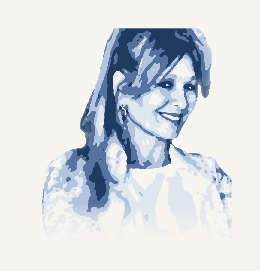 Michelle, ritratto serigrafico