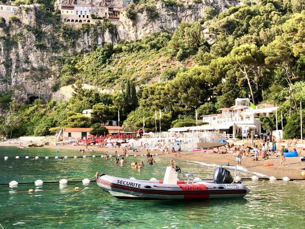 Plage Mala beach, Cap d’Ail – Hotel Normandy